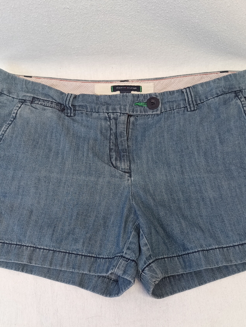 Tommy Hilfiger Medium Blue Denim Women's Shorts